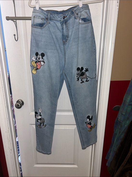 Her Universe Denim - HP🎊🎊Her Universe Light Blue Denim Jeans with Mickey Graphics